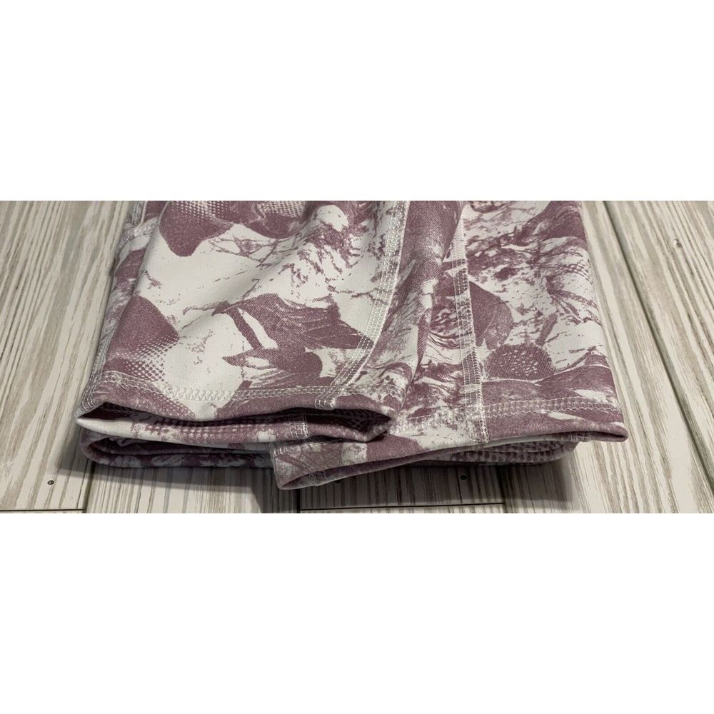 Women's RBX mauve Leaf Leggings. Buttery Soft, Size Medium - Picture 4 of 5